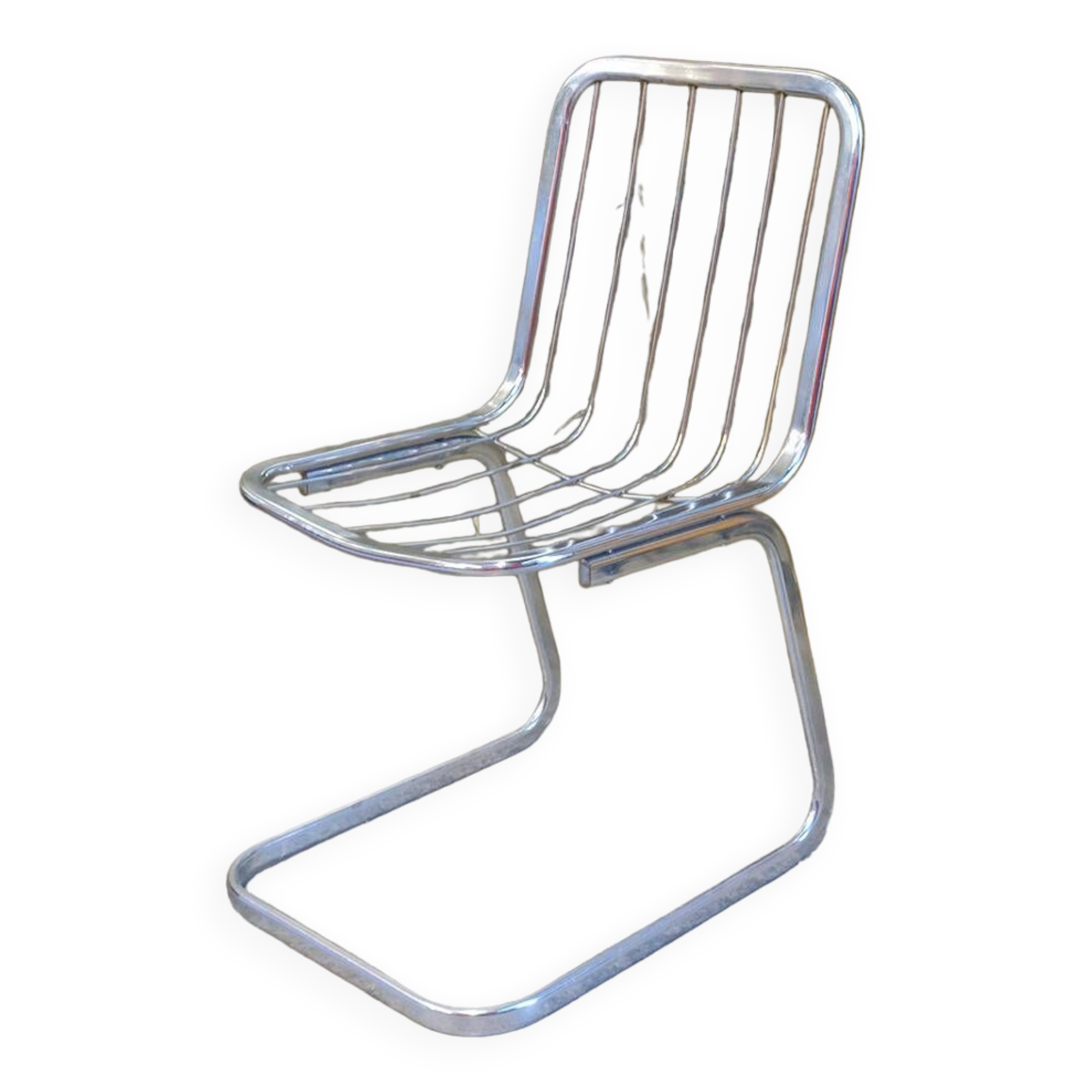 70s wire chair