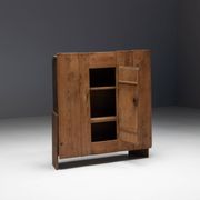 Art Populaire Alpine Cupboard, France, 19th Century