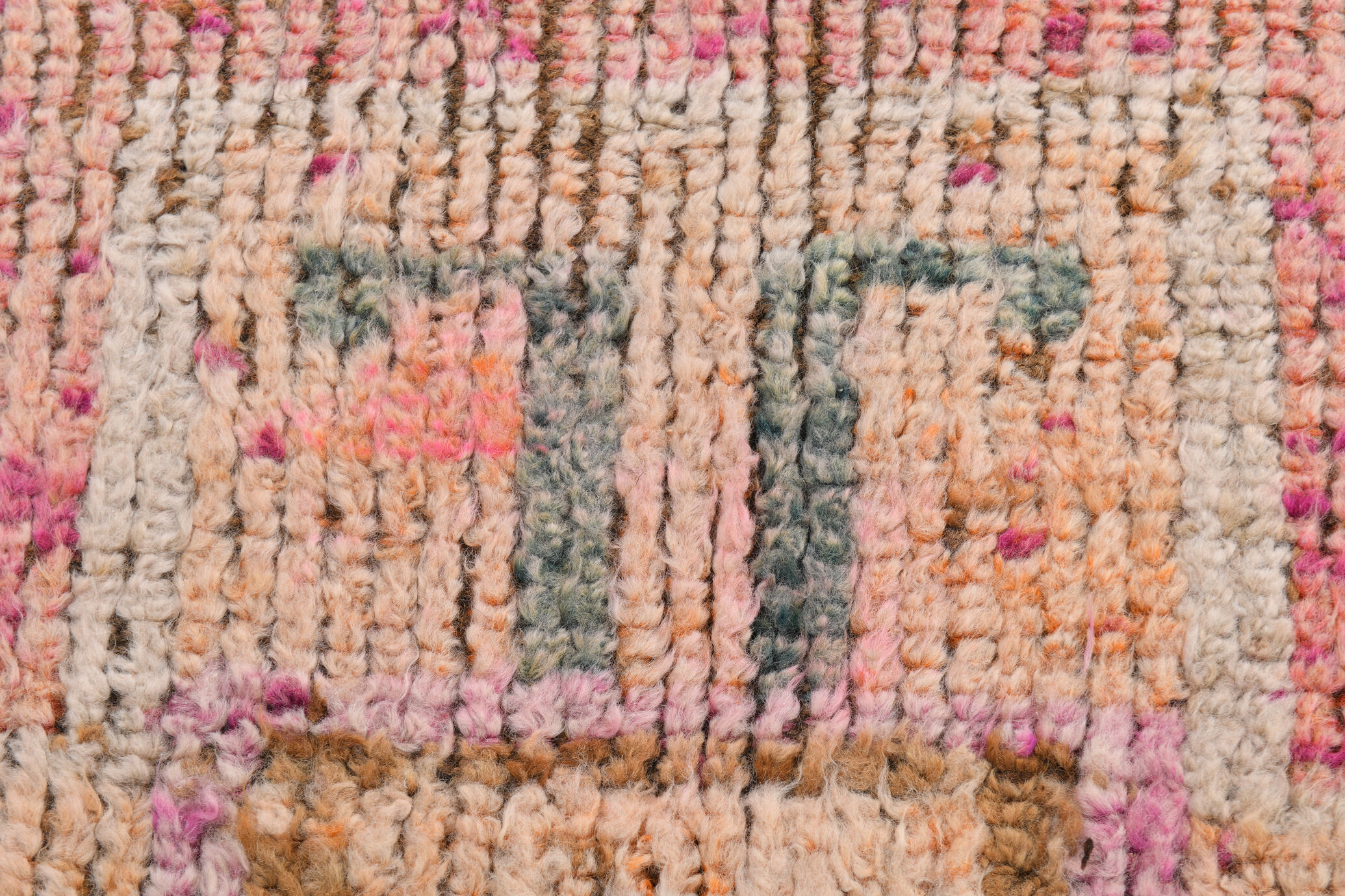 3x9 Vintage Geometric Runner Rug, 89x283Cm