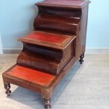 Staircase, Victorian in mahogany , second half of the 19th Century