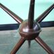 Set de Tables Basses Rondes Sputnik en Bois et Verre, Set de 2