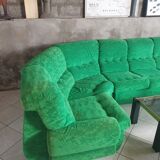 7-seater vintage modular sofa