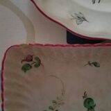 set of 6 soup plates in luneville porcelain