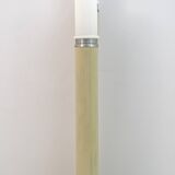 Space Age Opaline Glass and Lacquered Metal Cylinders Floor Lamp, 1970s