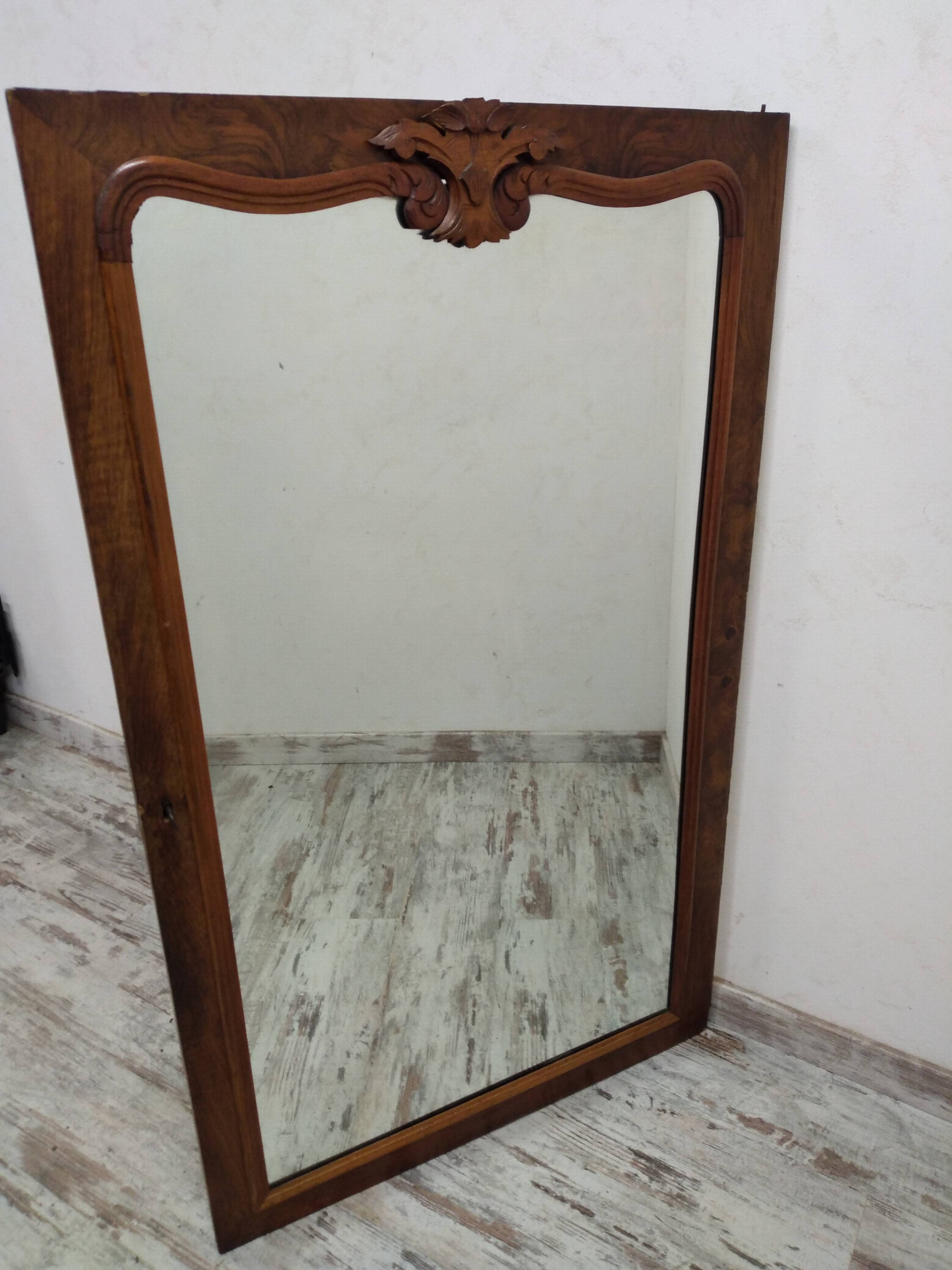 Old bonnet door - mirror