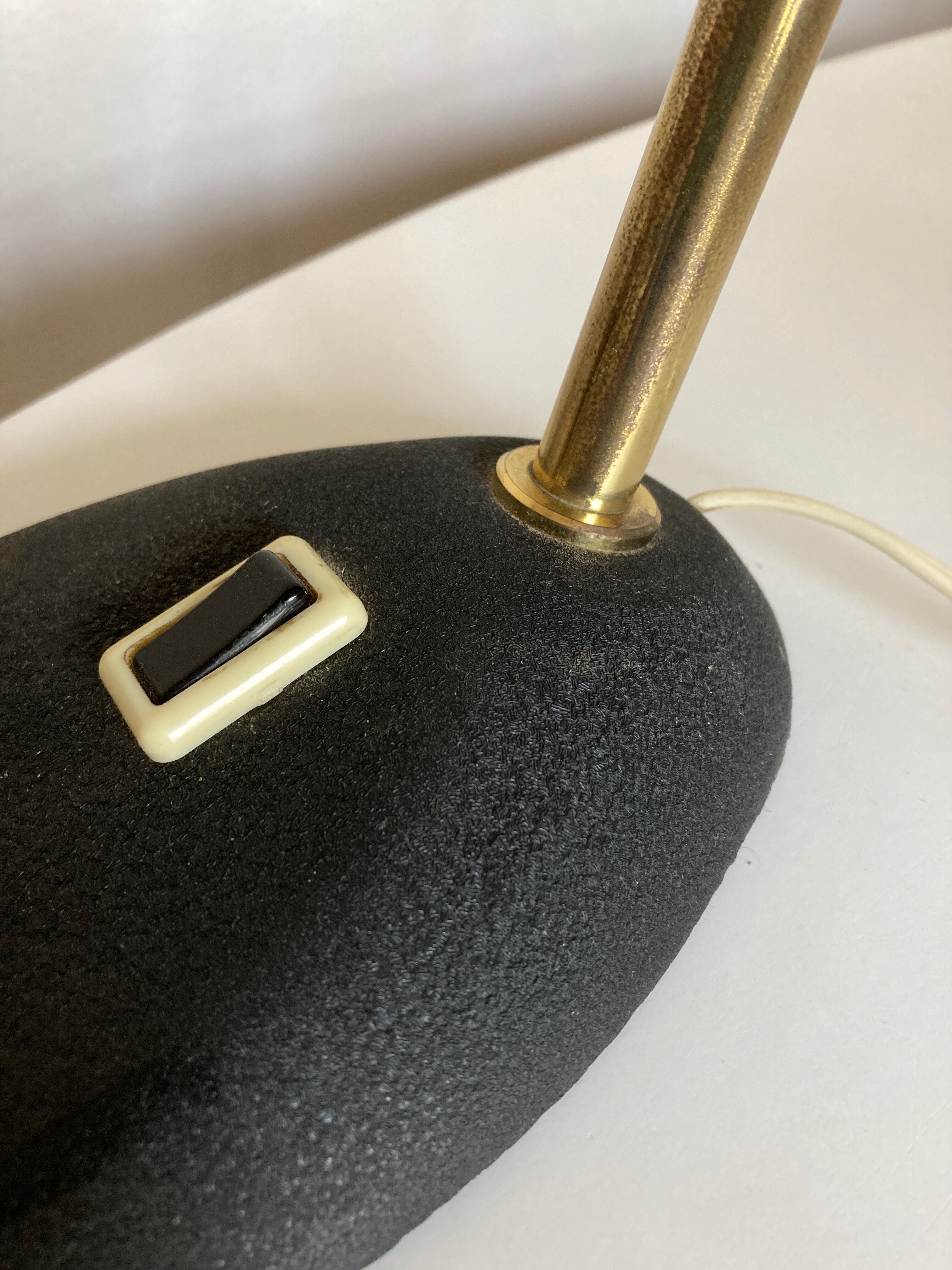Desk lamp Jean Boris Lacroix mid century modern 1950