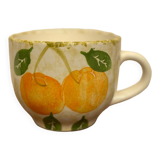 Orange pattern bowl