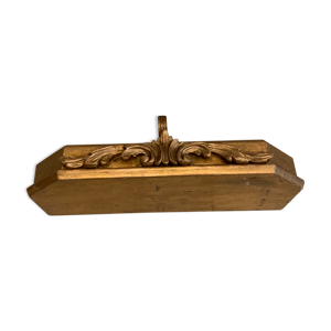 sellette en bois doré