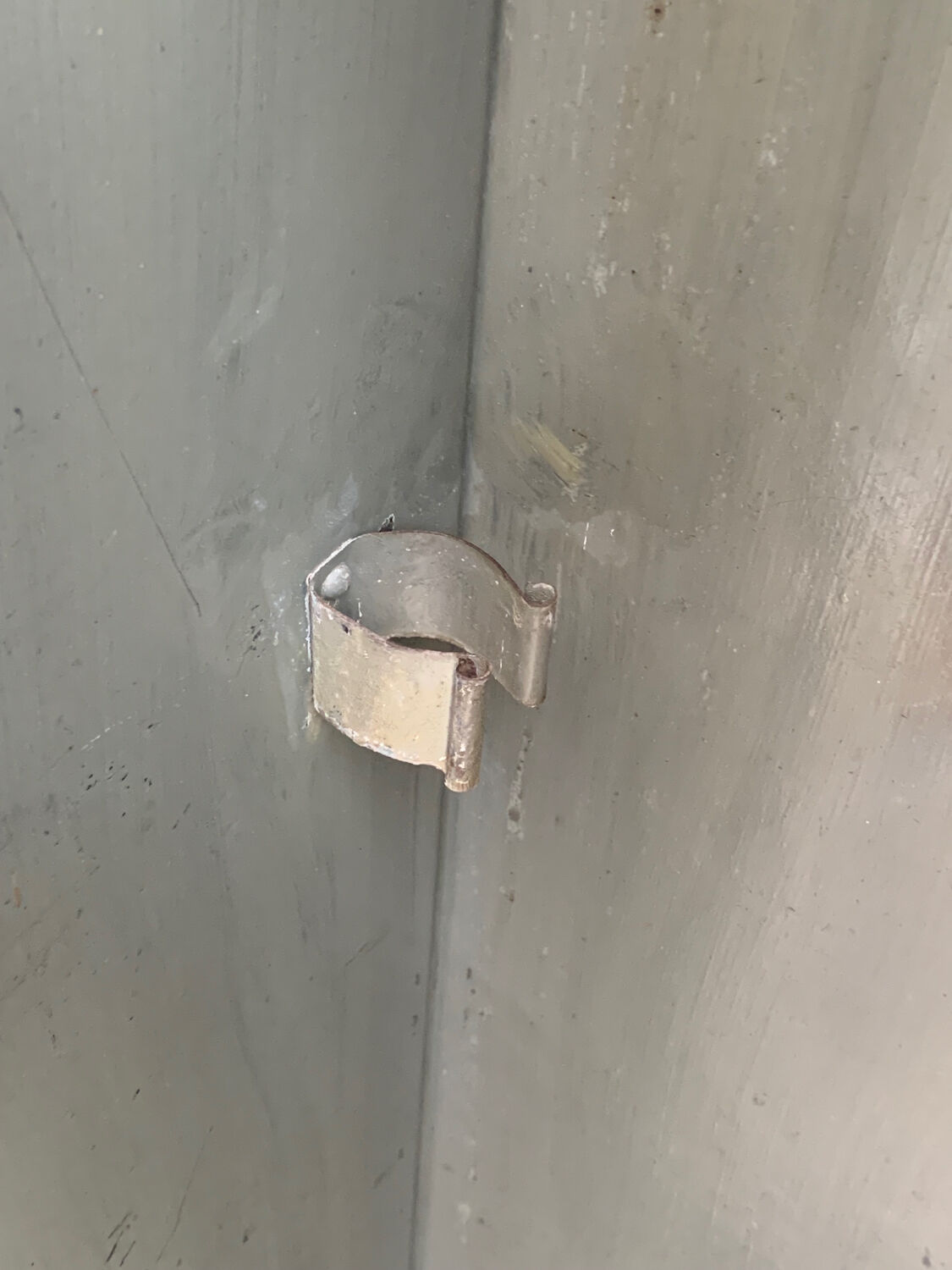 1940s industrial workshop locker room