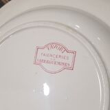 Plate Sarreguemines model Favorite