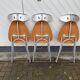 Chaises d’appoint PIU de Bonaldo, set de 3