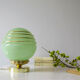 Lampe opaline vert mint
