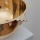 Antique and elegant Art Deco brass bowl