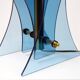 Lampe italienne, piètement en verre, années 60
