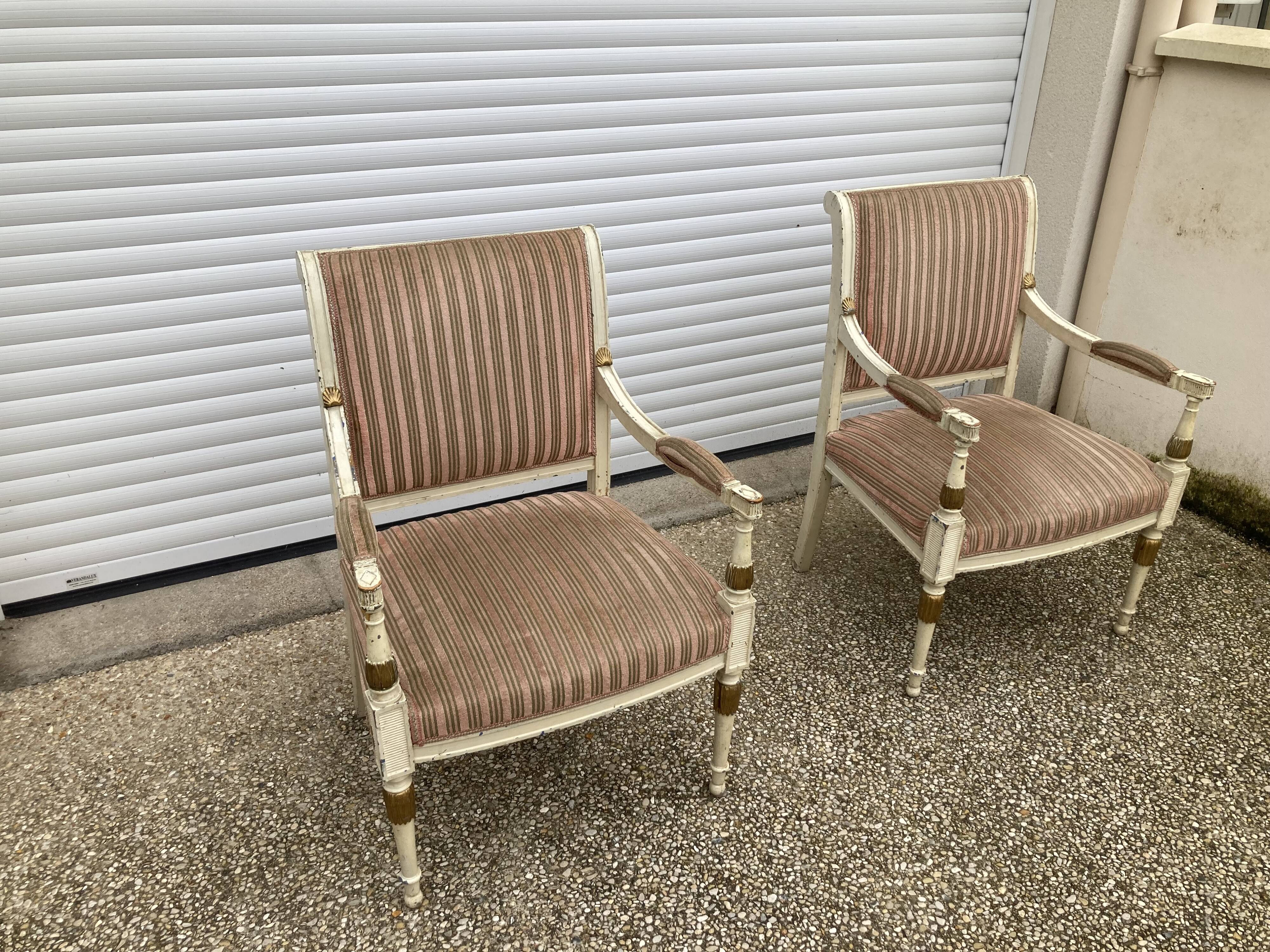 Directoire style living room