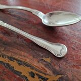 Cailar Bayard - 2 small metal coffee spoons in the violin-shaped Chinon model.