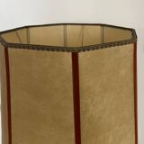 Old wooden foot lamp