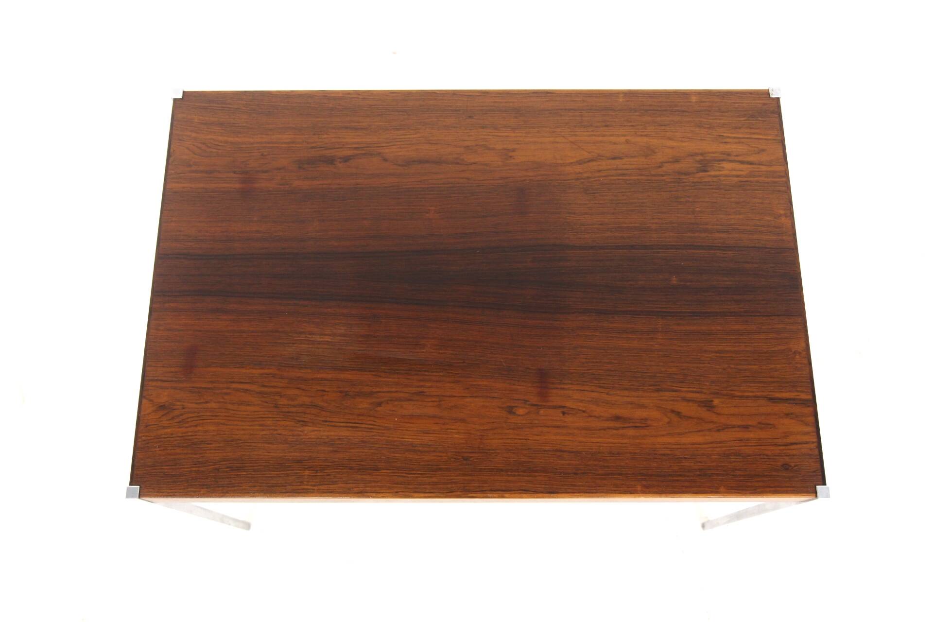 Rosewood side table, Uno & Östen Kristiansson, Luxus, Sweden, 1960