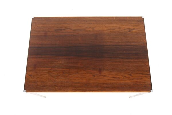 Table d'appoin en palissandre, Uno & Östen Kristiansson, Luxus, Suède, 1960