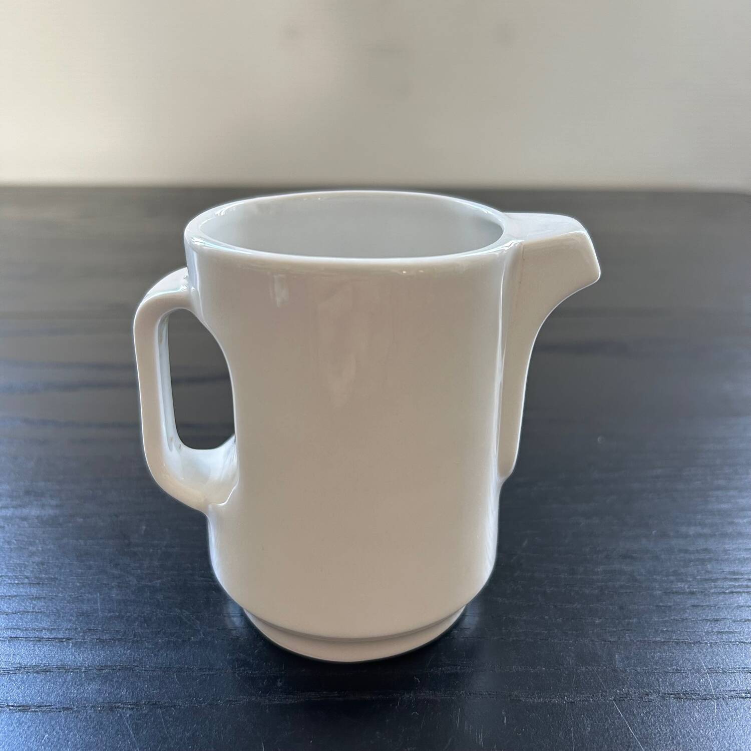 Crémier blanc design 70´s