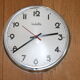 Steel wall clock 1960