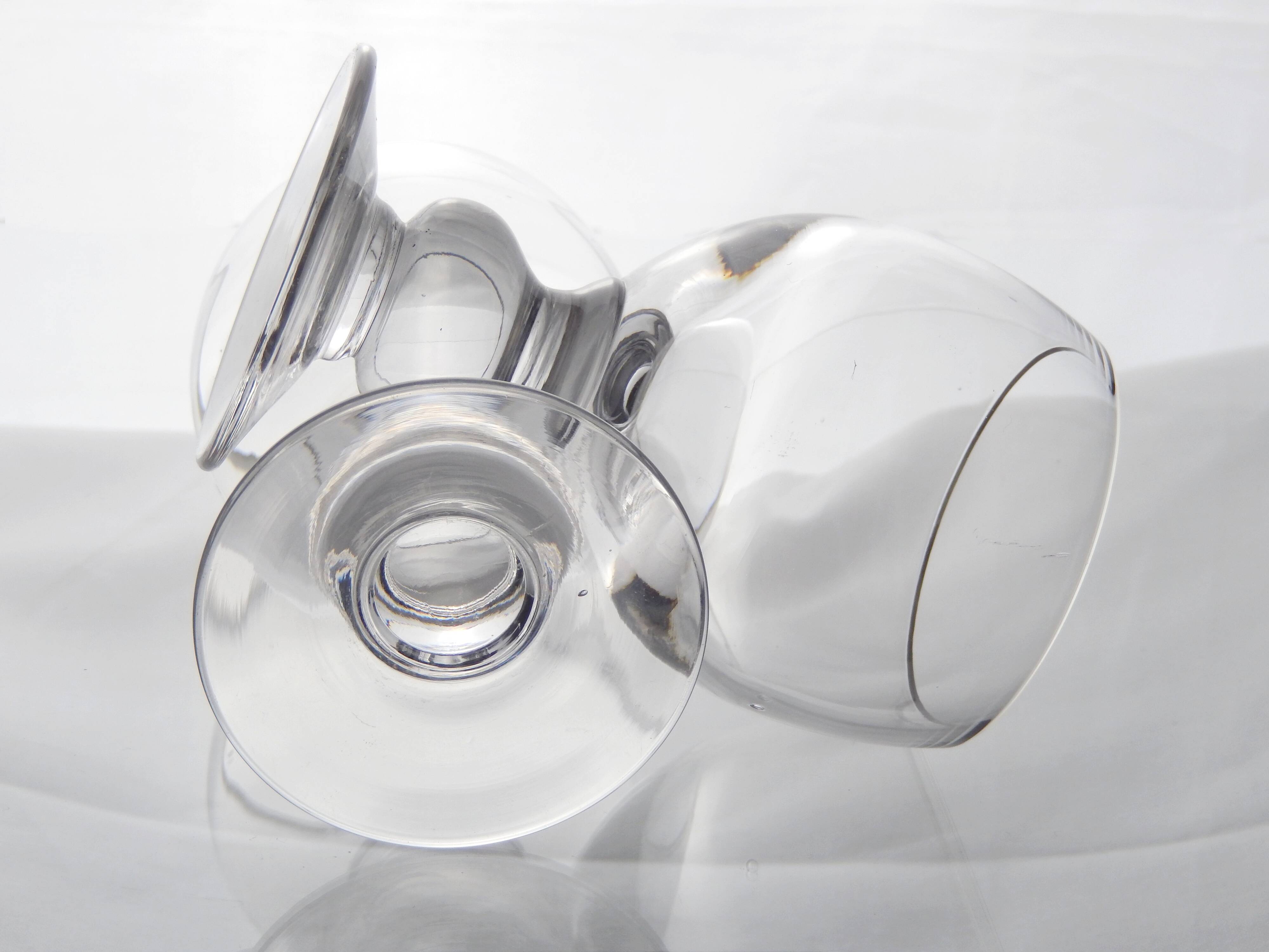 Verres à liqueur ancien. Lot de 2 pièces