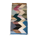 Tapis berbère marocain Kilim Boucherouite 2,03x1,02m