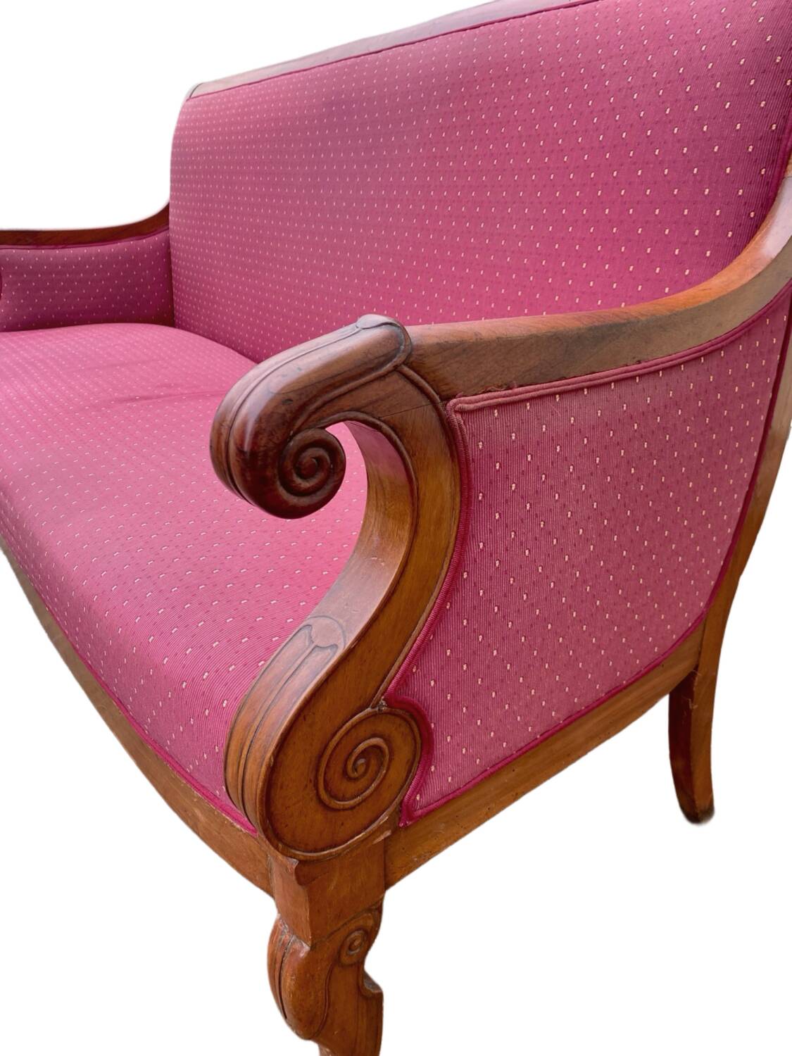 Napoleon Directoire salon banquette