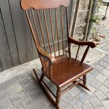 Wooden rocking-chair