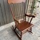 Wooden rocking-chair