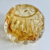 2 Vintage Glass Vases ROCK-KRISTALL Ingrid Glas", Kurt Wokan