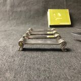 Vintage Christofle Silver Metal Knife Rests - Gallia Arabesque - Set of 6