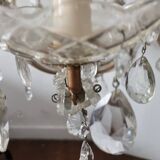 Glass pendant chandelier