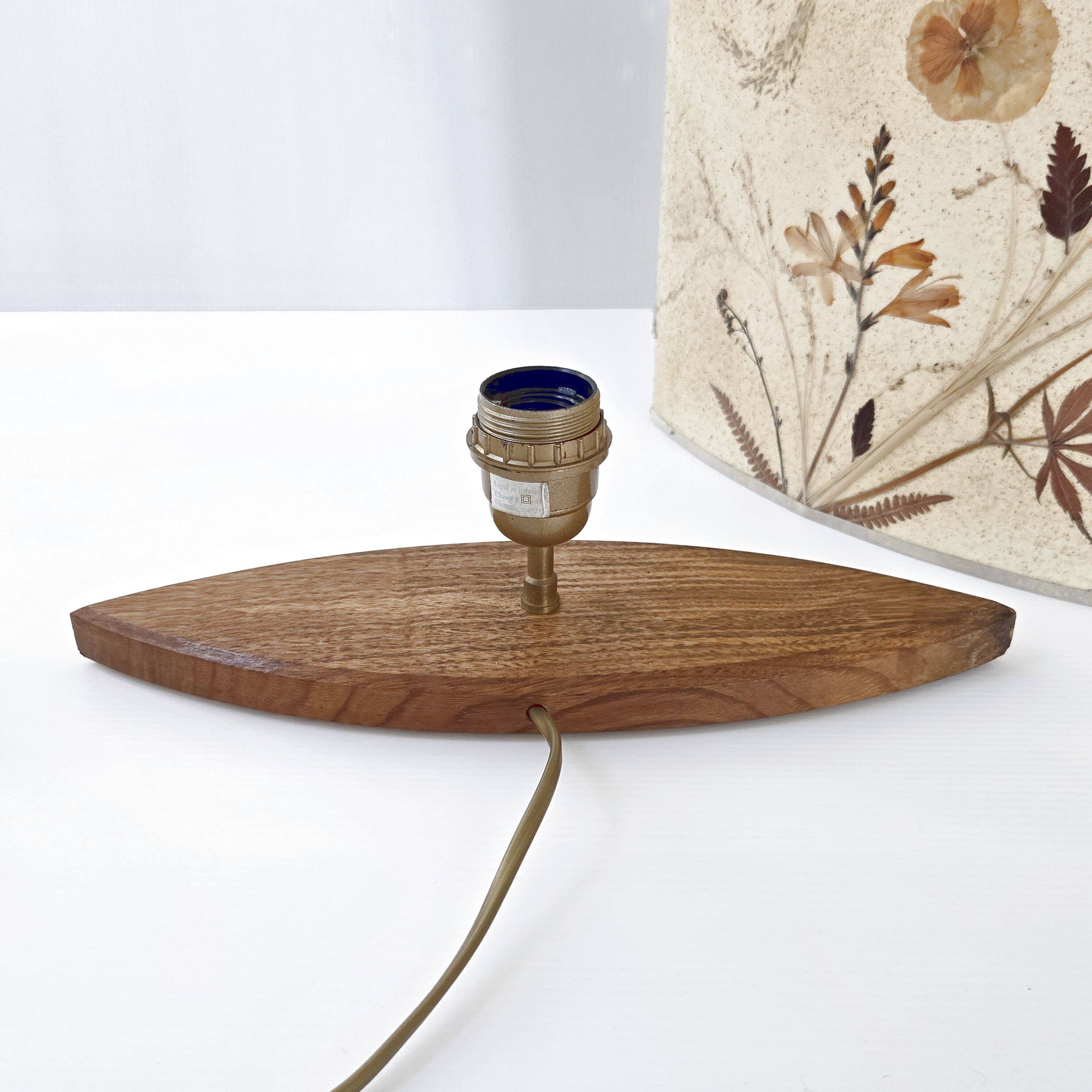 Vintage herbarium lamp 1970