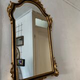 Vintage mirror in wood