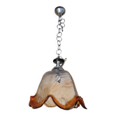 Vintage pendant chandelier in Murano glass