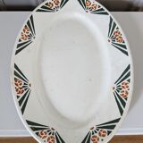 Plat ovale "labrut frères"