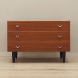 Teak chest of drawers, Scandinavian design, 1970s, manufacture: ÆJM Møbler