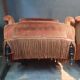 Paire de fauteuils crapaud