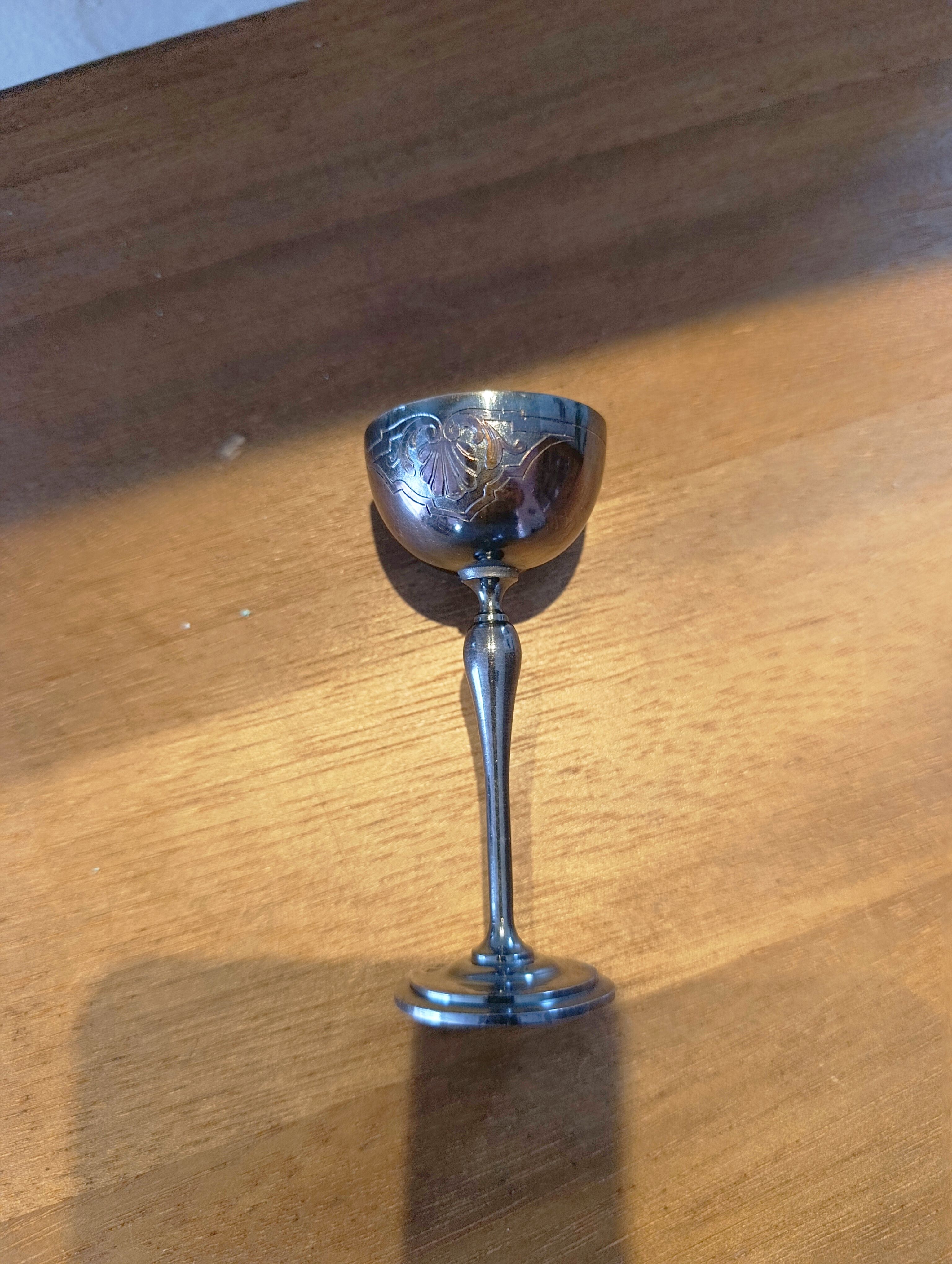 Antique liqueur glasses