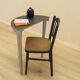 Beech chair, Danish design, 1960s, made in Denmark