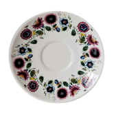 White porcelain cup and flowers