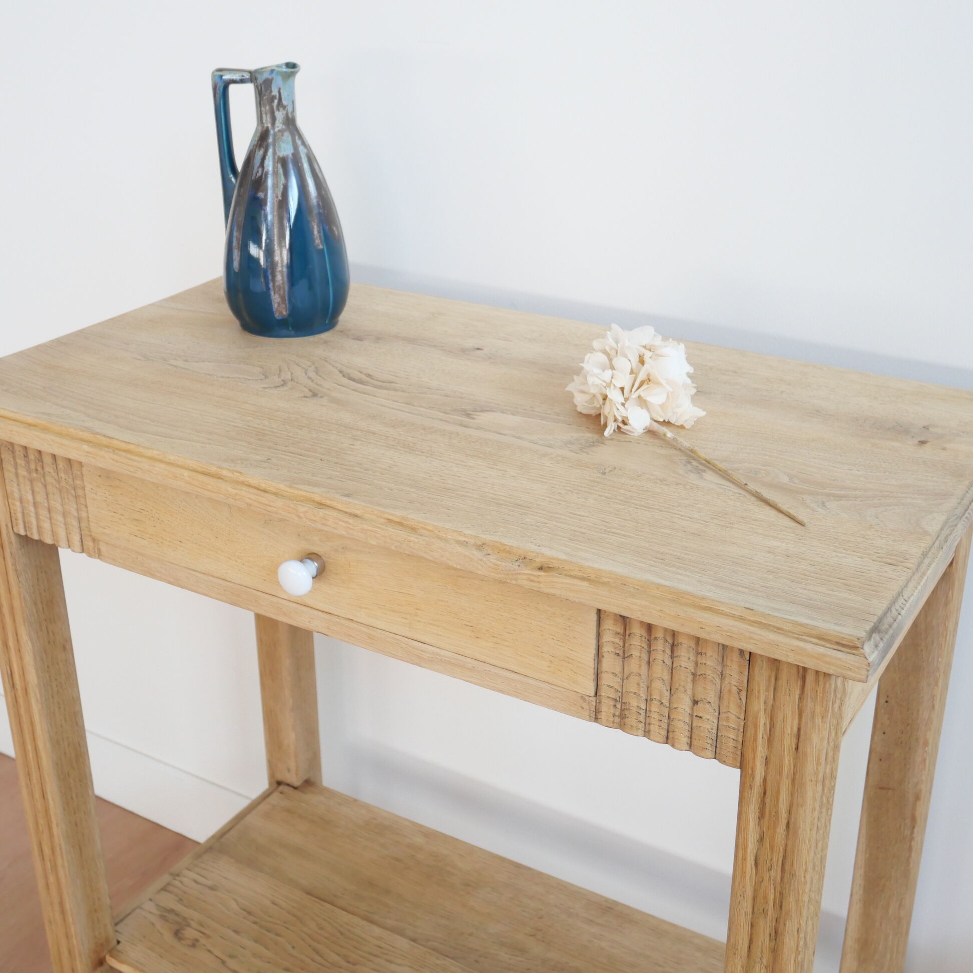 Old oak console