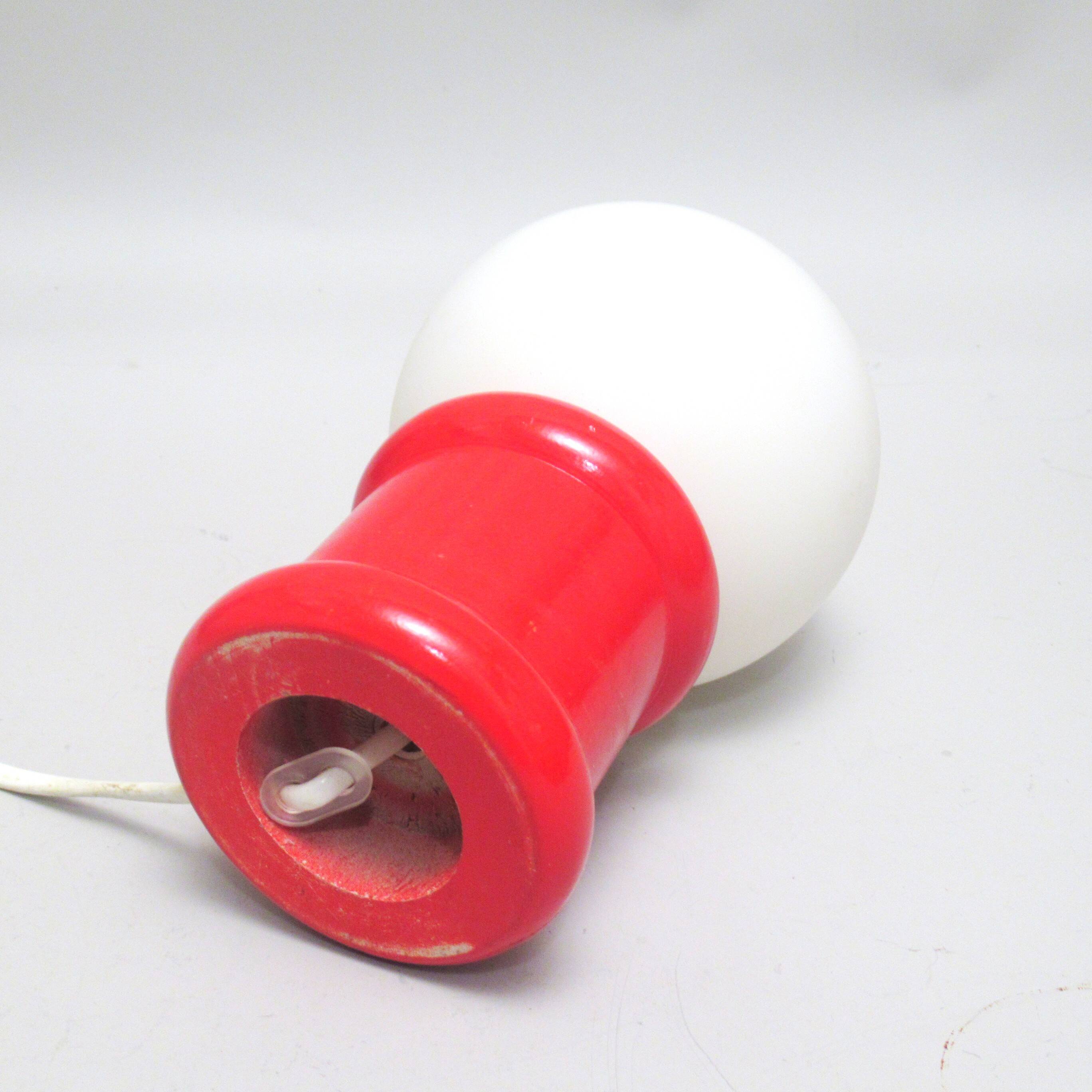 Petite lampe boule  années 70