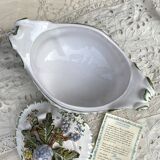 Hand-decorated earthenware soup tureen, Lallier Pottery