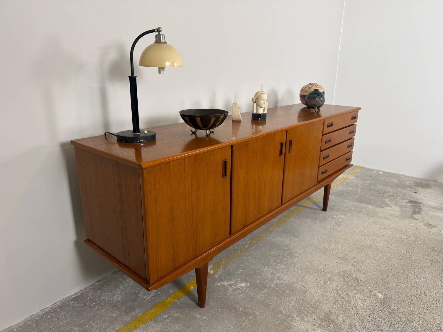 Scandinavian teak sideboard – 1960s