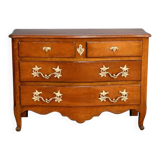 Cherrywood chest of drawers, stamped A.Mailfert – 1st part of the 20th century