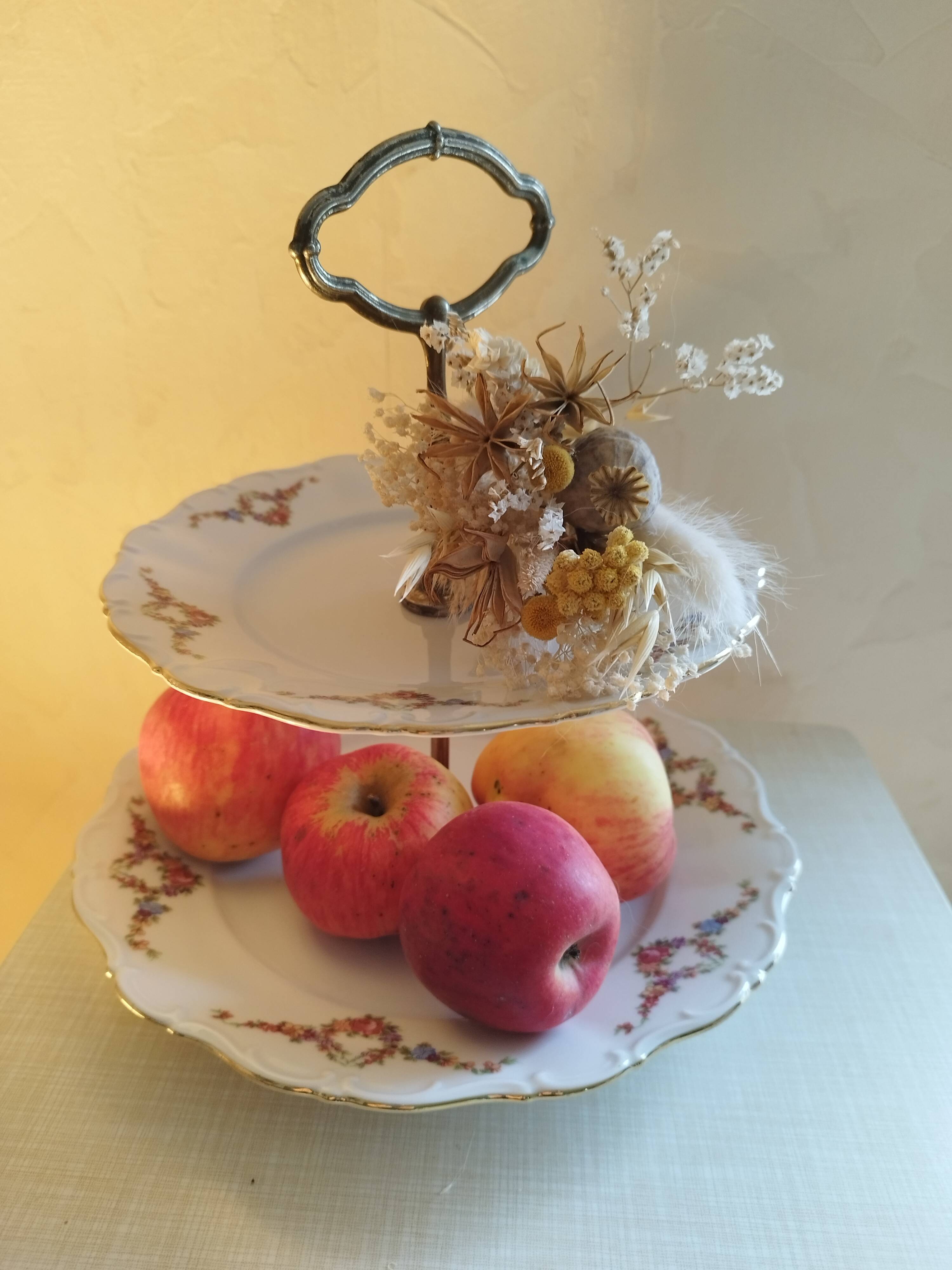 Bavarian porcelain display stand