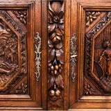 Antique renaissance cabinet