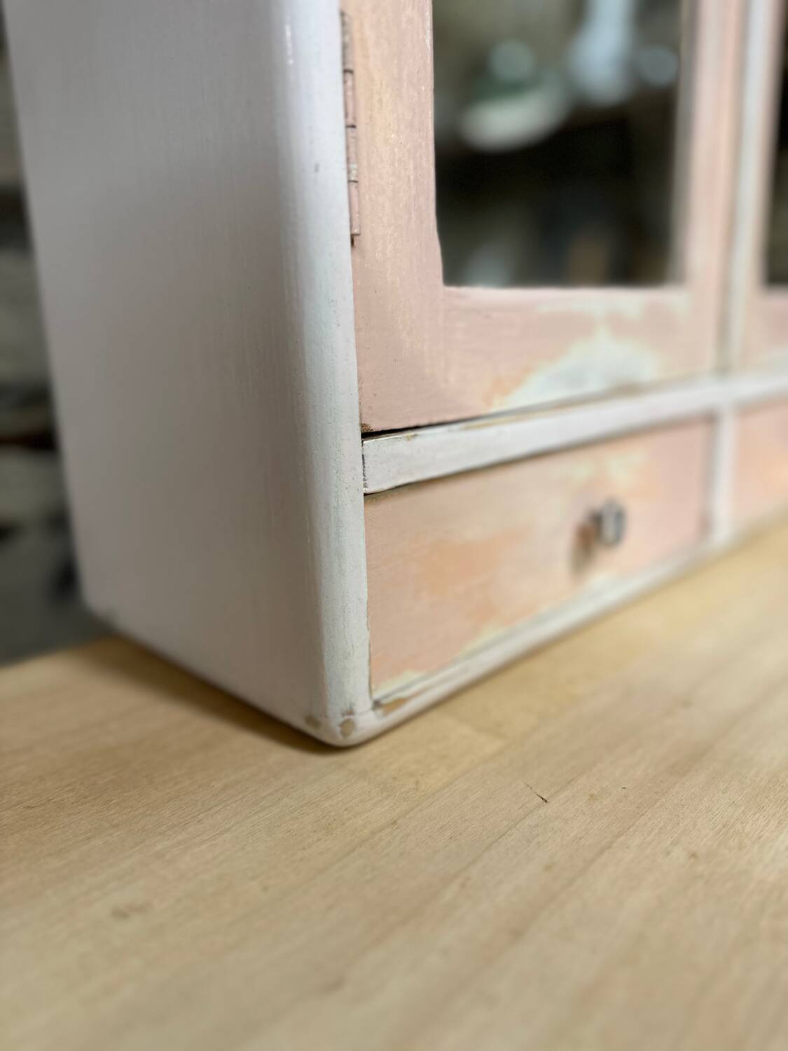 Vintage bathroom cabinet